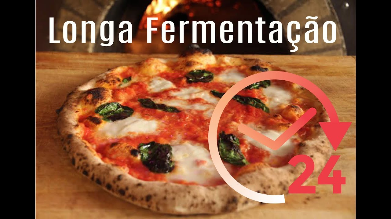 Massa de Pizza Napoletana e Longa  fermentação