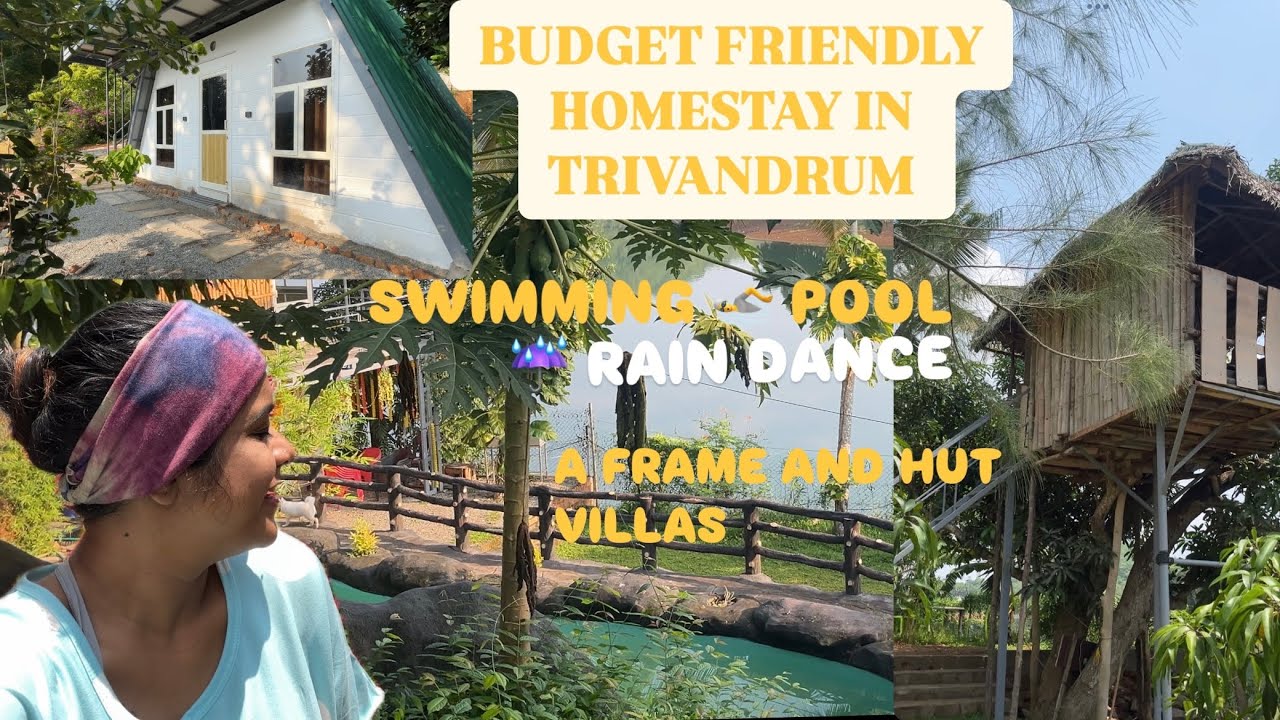 BUDGETFRIENDLY HOMESTAY IN TRIVANDRUM WITH SWIMMING POOL,RAIN DANCE,TREE HOUSE|FOODIES ON TRAVELSHIP