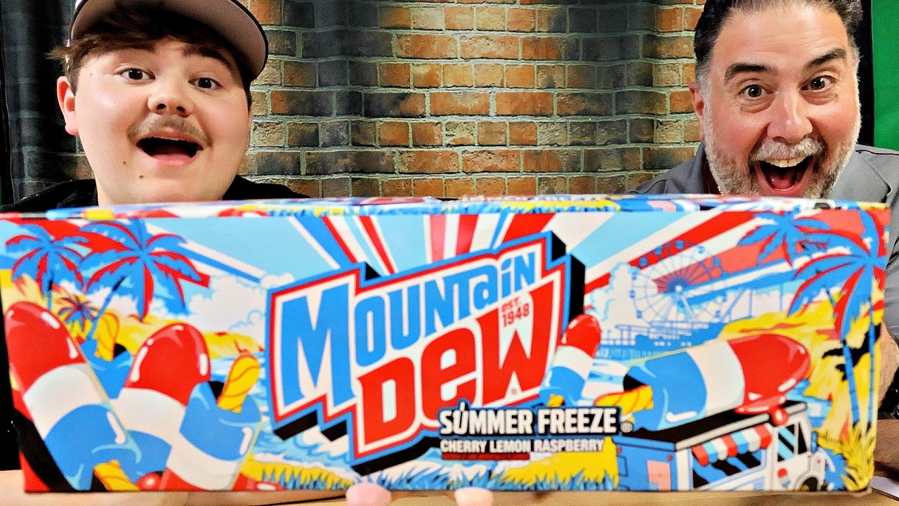 Mountain Dew Summer Freeze is BACK! 2025 vs 2023 Taste Test 🍉❄️