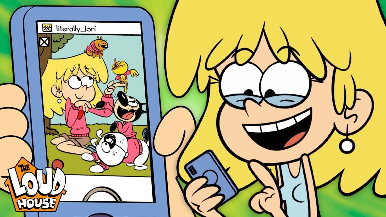 Every Time Lori Uses Her Cellphone! | Compilation | The Loud House
