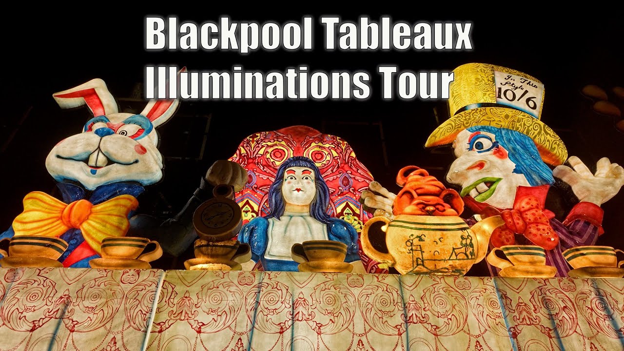 Blackpool Illuminations Tableaux Tour 2025