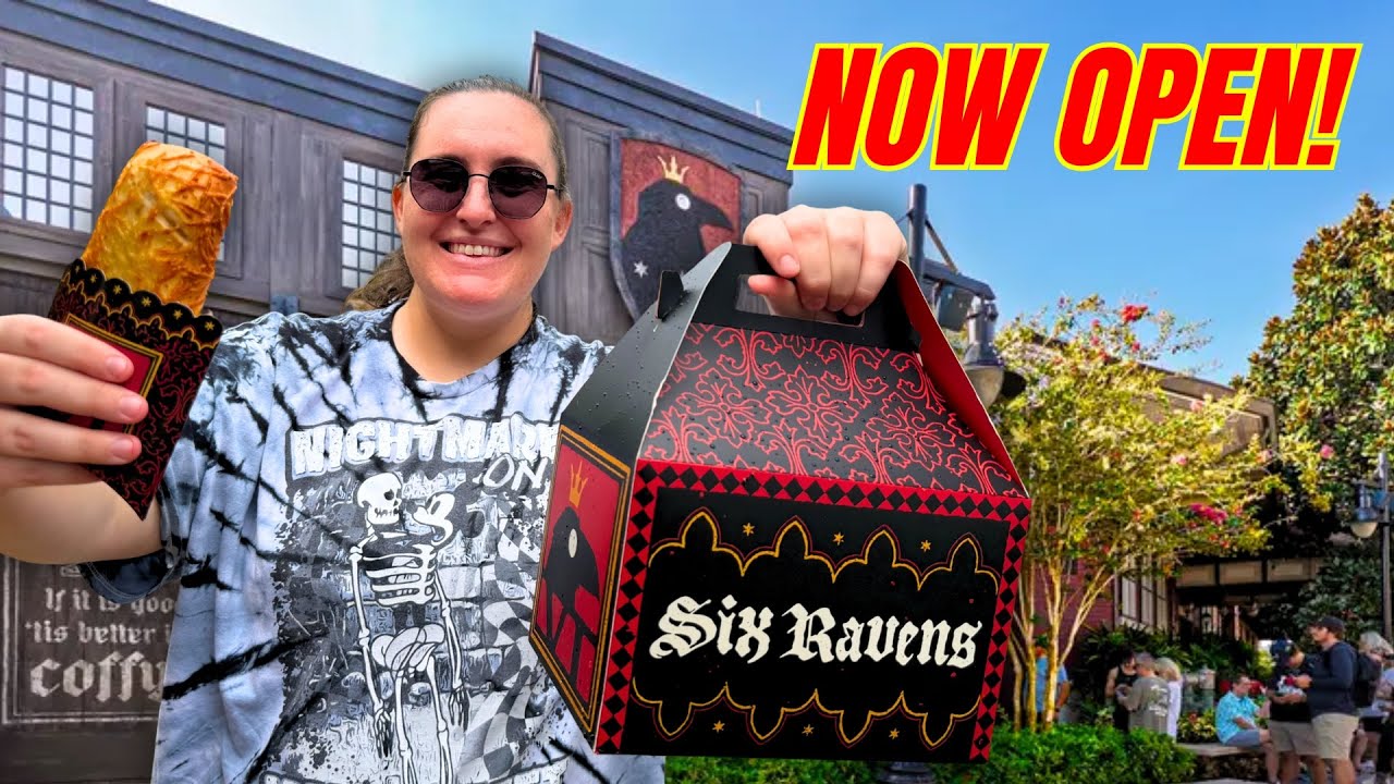 I Tried The Entire Menu- Six Ravens is Now Open at Disney Springs! Walt Disney World