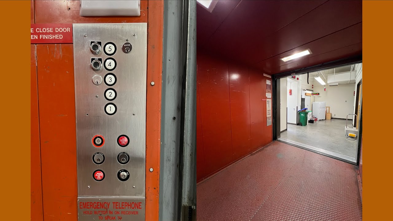 United States Freight Elevator at the Steward Observatory at the U of A in Tucson, Arizona