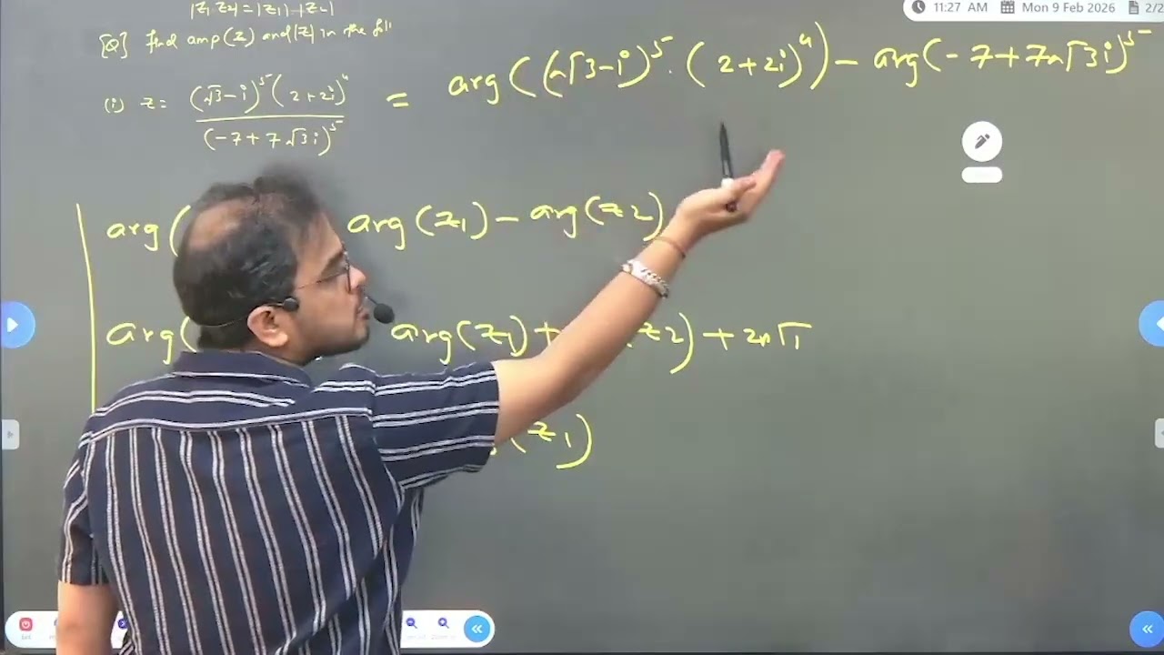 11th | JEE MATHS | Complex Number_L/05 by Kishan Sir [ Ruby ]