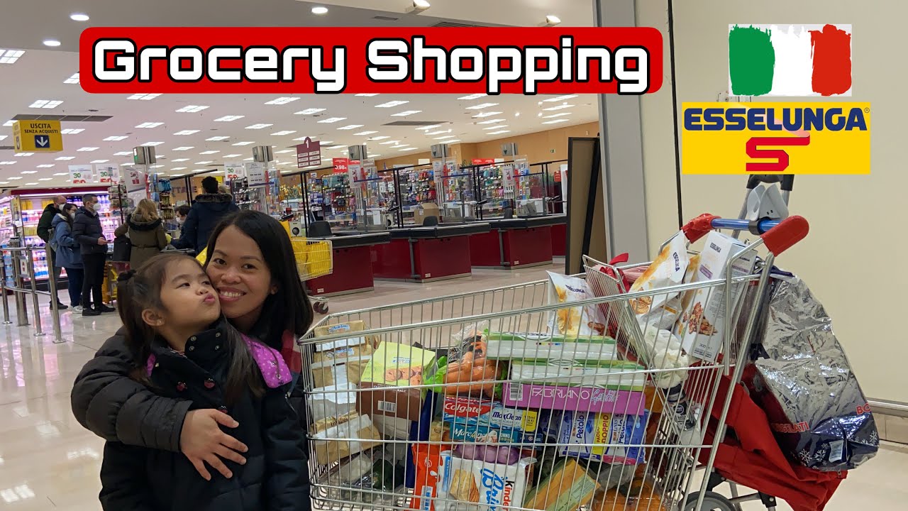 Grocery Shopping at Esselunga | Milan | Lhian’s Vlogs