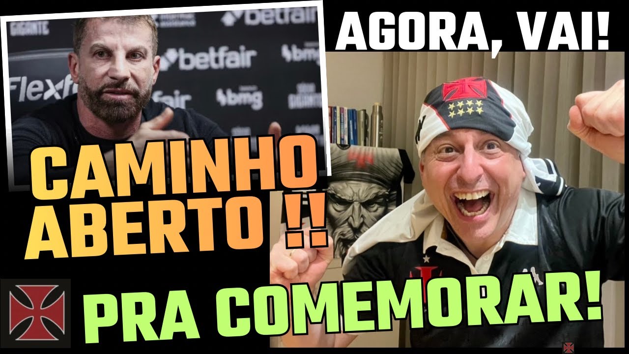 AO VIVO!  ÓTIMA NOTÍCIA PRA TORCIDA DO VASCO