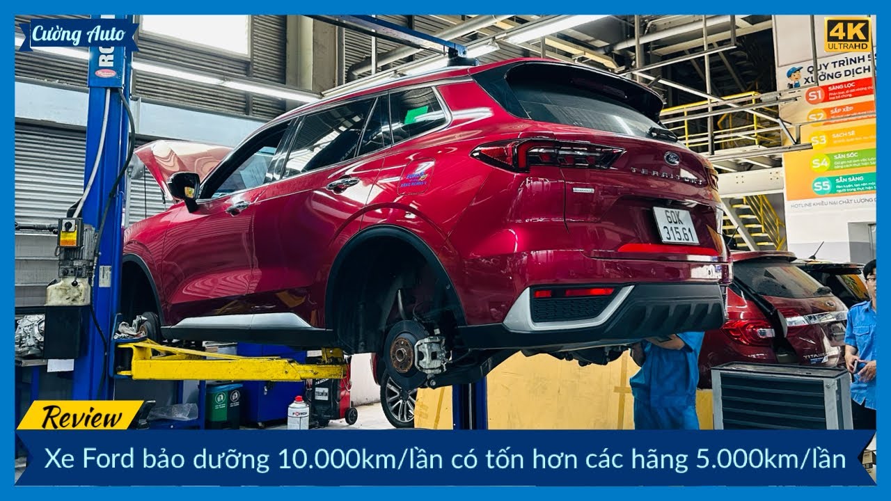 FORD TERRITORY 2024 bảo dưỡng 10.000km tốn bao nhi&ecirc;u, l&agrave;m những h&atilde;ng mục g&igrave;?