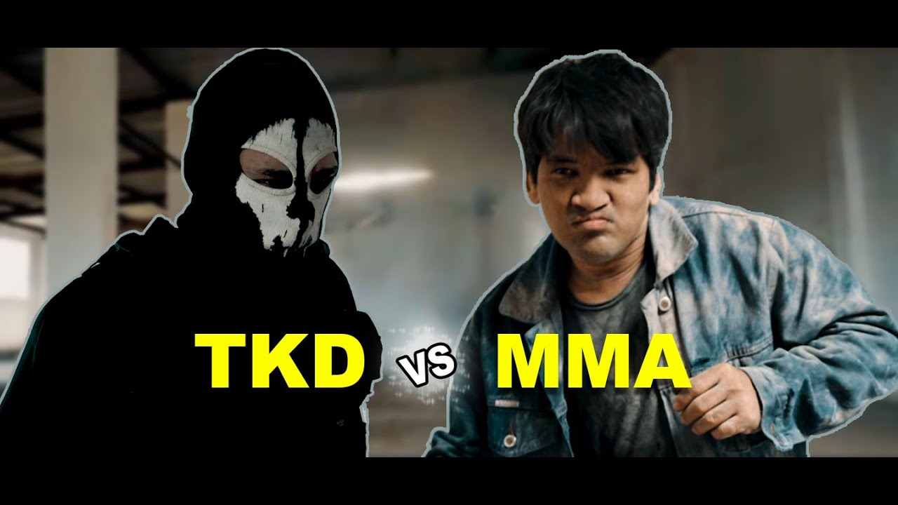 JIU JITSU Vs TAEKWONDO - NOCAUTE!! MMA FIGHT