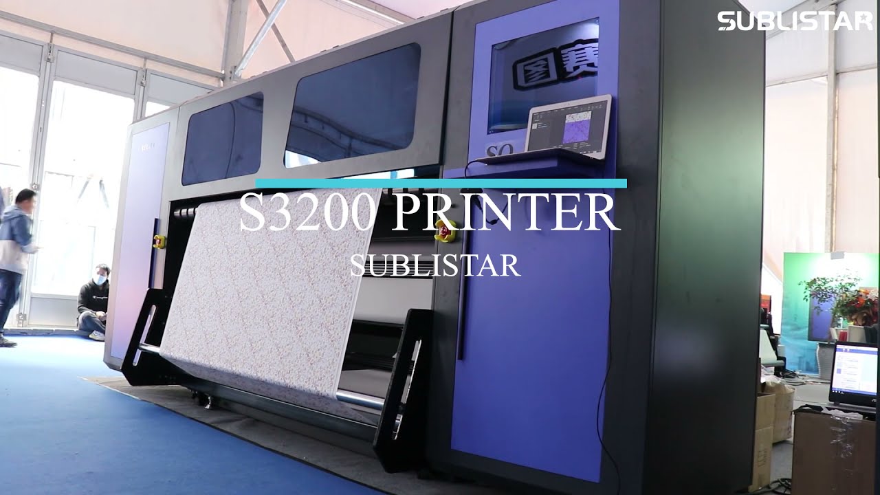 S3200 Print heads super fast sublimation printer