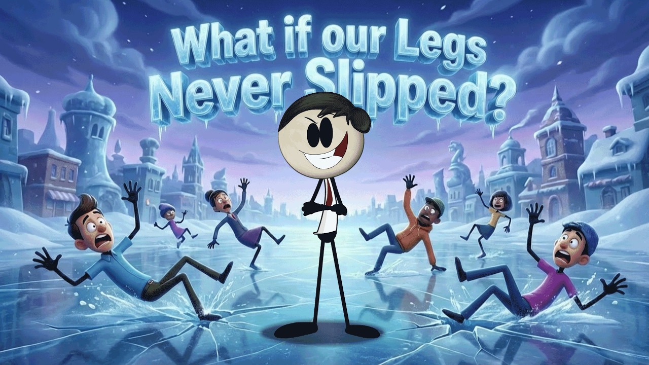 What if our Legs Never Slipped? + more videos | #aumsum #kids #whatif