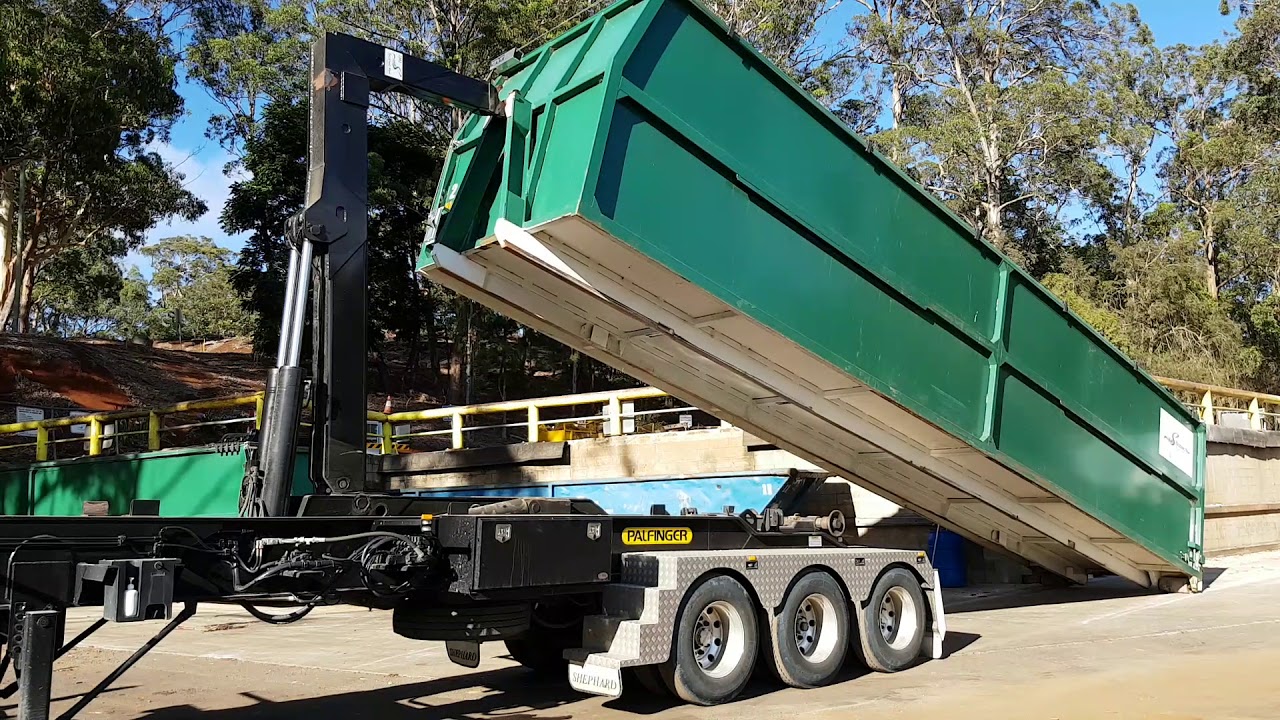G30 Palfinger trailer mounted Hookloader - Australia