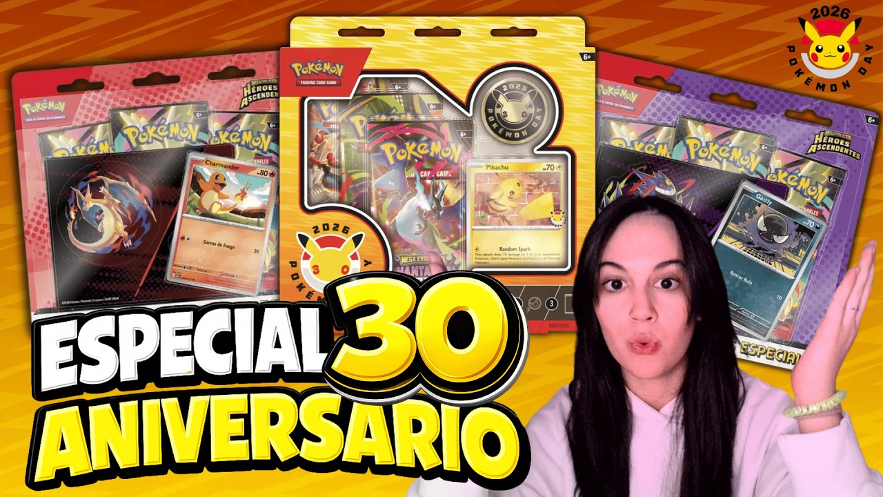 OPENING ESPECIAL 30 ANIVERSARIO DE POKÉMON!!! (Caja Pokémon Day 2026)