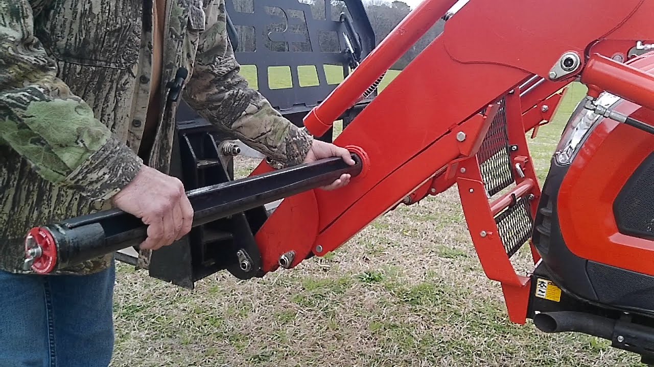 Making A Tractor Loader Storage Tube (Kioti CK3510)