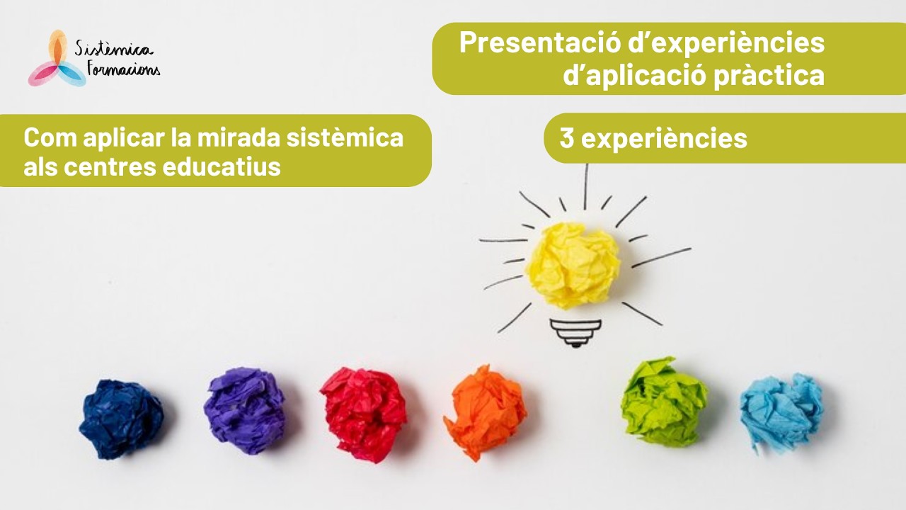 Experiències d’aplicació de la Pedagogia Sistèmica_març 2026