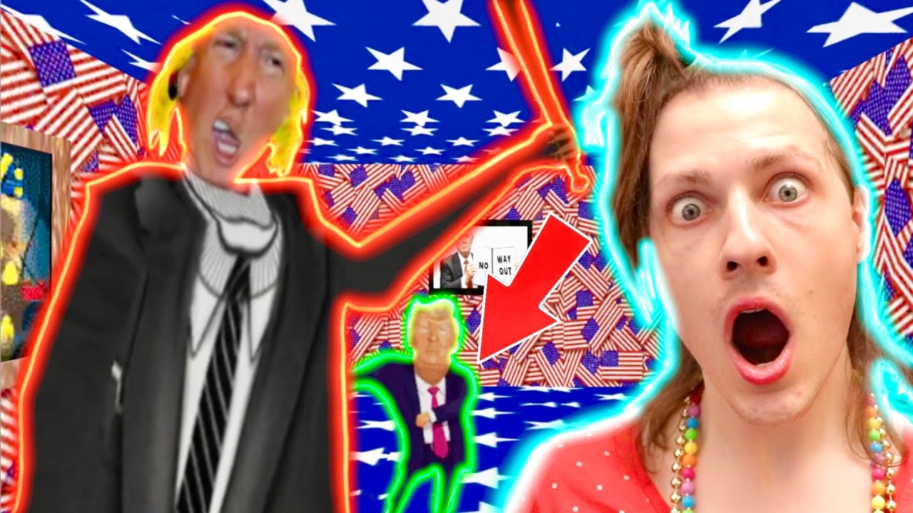 GRANNY : DONALD TRUMP DEVIENT LA GRAND-MÈRE PSYCHOPATHE AUX USA ! Nadège Candle