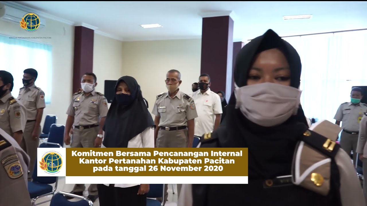 PEMBANGUNAN ZONA INTEGRITAS KANTOR PERTANAHAN KAB. PACITAN