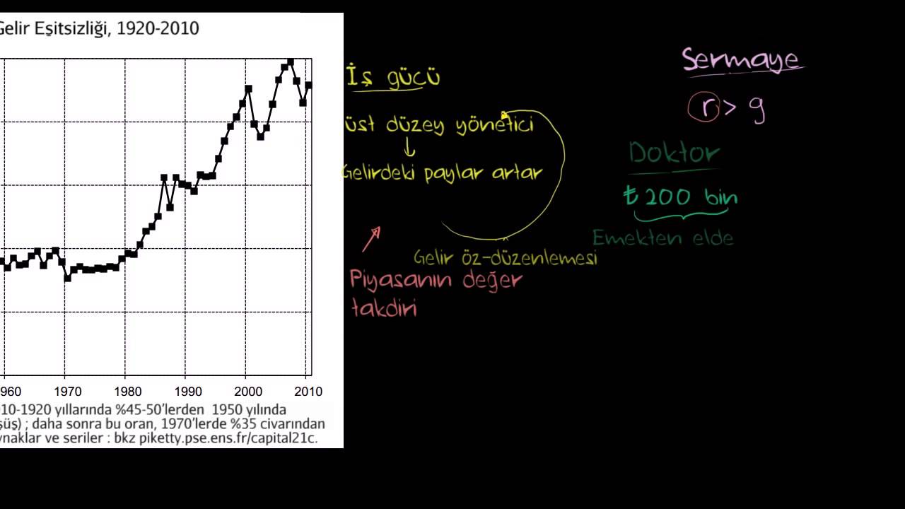 Piketty'ye Göre Iraksamanın İki Nedeni (Makroekonomi)