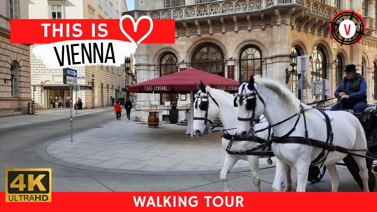 Walking in Vienna 🇦🇹 1st District: City Hall, Hofburg, Volksgarten (4K 60FPS) #ExploreAustria