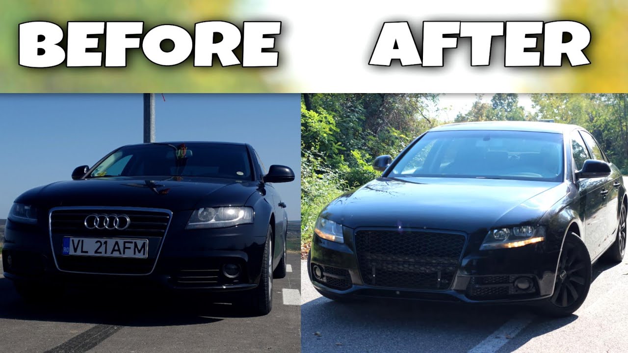 Building a AUDI A4 B8 in 3 MINUTES