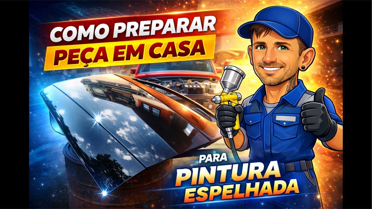 💥 ANTES DE PINTAR, VEJA ISSO! Preparação Para Brilho Espelhado Perfeito!