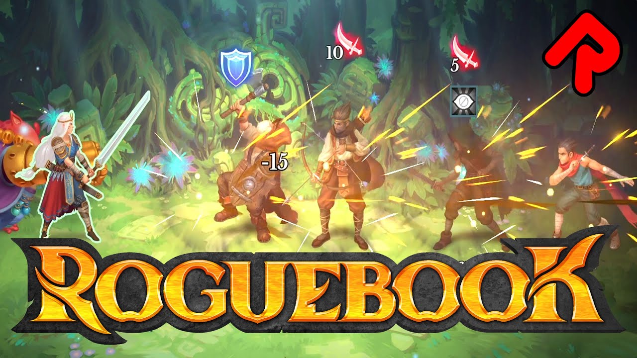 Draw Your Own Path In This Cool Deckbuilder! | ROGUEBOOK gameplay (PC)