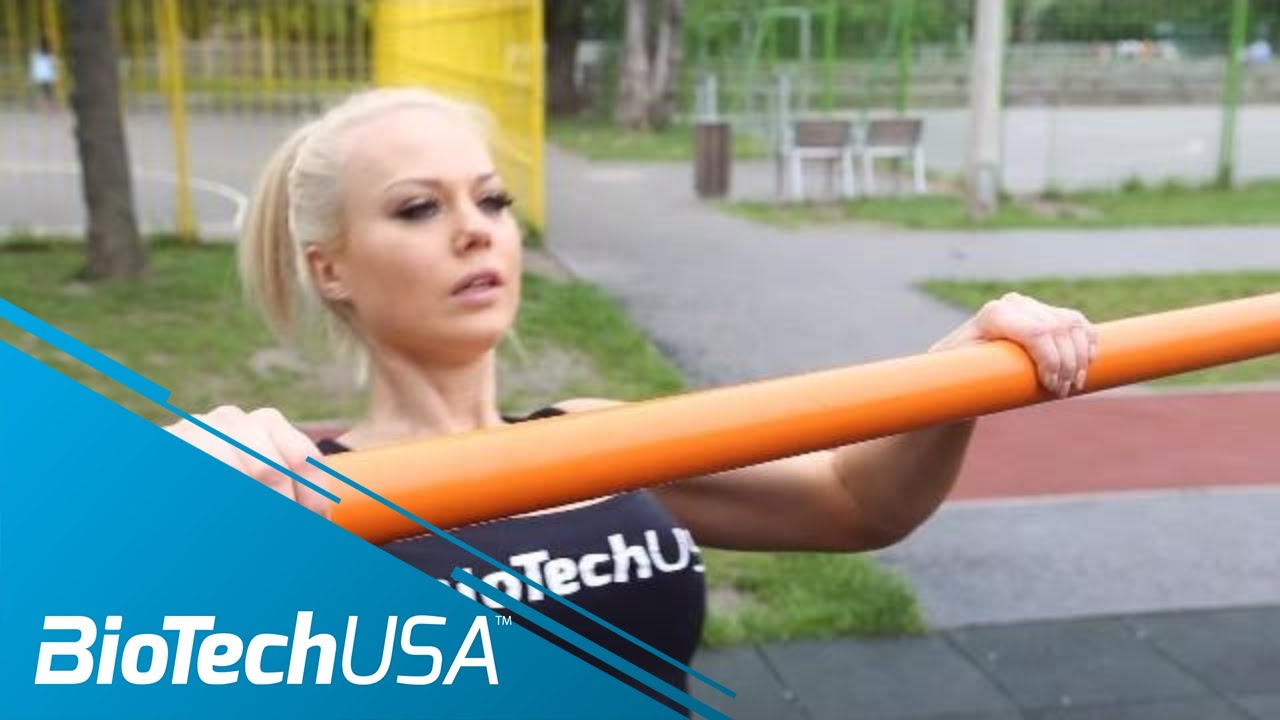 Szabadtéri edzés Kiss Virággal 2. rész - BioTechUSA
