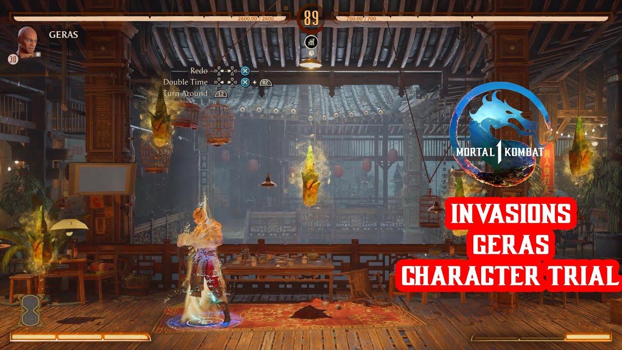 Mortal Kombat 1 - Invasions - Storms Season - Fengjian Village - CHARACTER TRIAL - GERAS