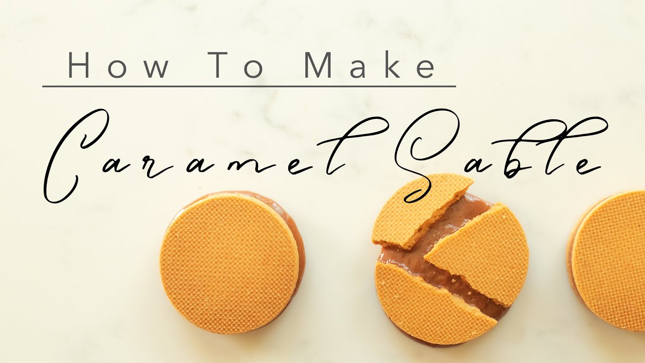 Salted Caramel Sable I 솔티드 카라멜 사브레 I On the Table