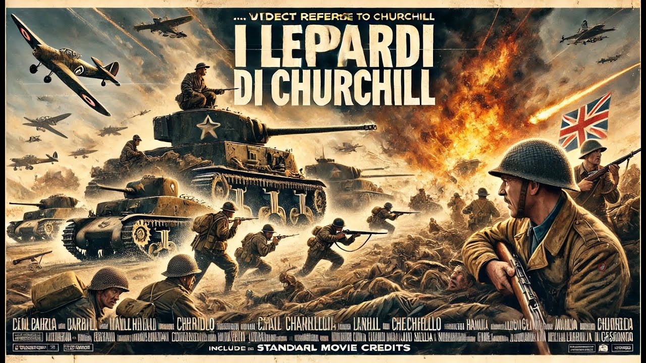 I Leopardi di Churchill  Film Completo Azione Guerra Italiano
