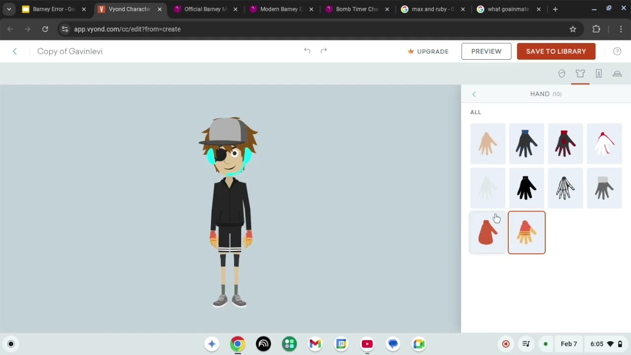 How to make Evil Gavin On Vyond