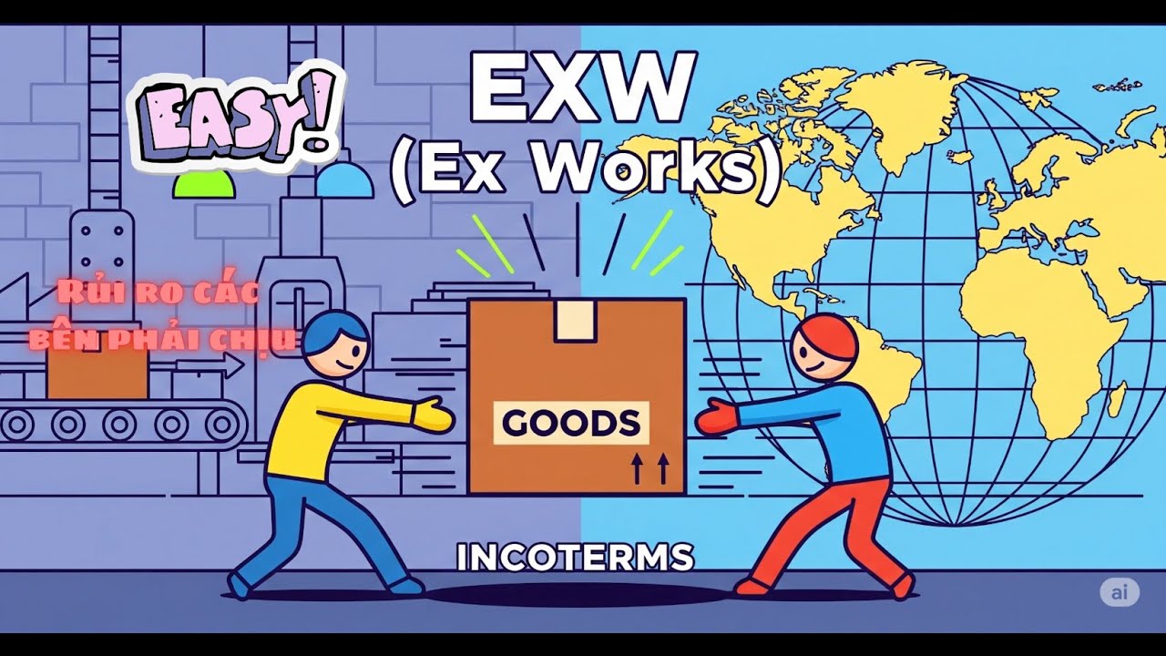 Kh&aacute;m Ph&aacute; B&iacute; Mật Điều Kiện Giao H&agrave;ng EXW (Ex Works) trong Incoterms 2020. Chỉ cần 2 PH&Uacute;T để hiểu!
