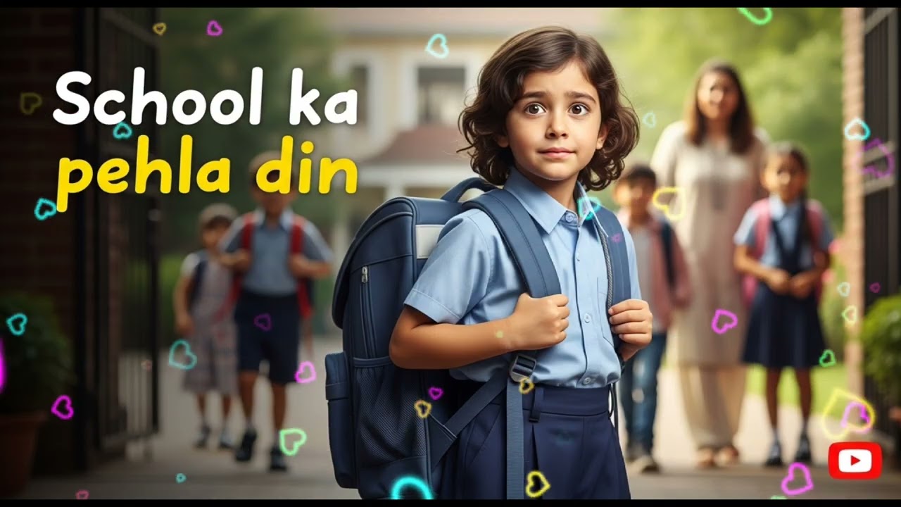 School Ka Pahla Din Sad Song | Emotional First Day School Story