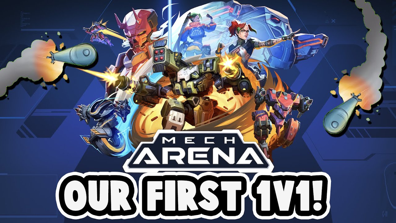 My FIRST ever 1v1 in Mech Arena vs SKILL ISSUE