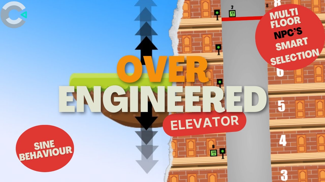 Over engineered: Lets make a lift complicated (construct 3)