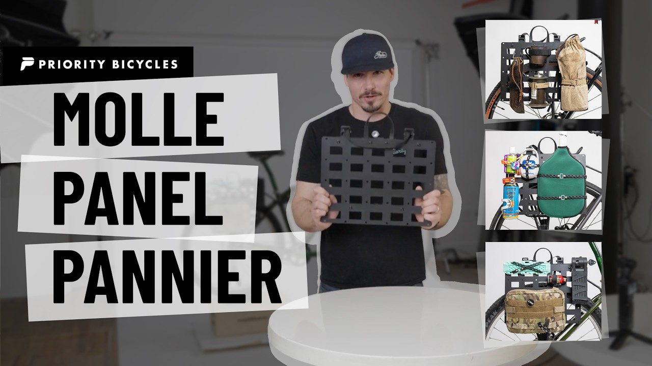 About the Priority MOLLE Panel Pannier Rack