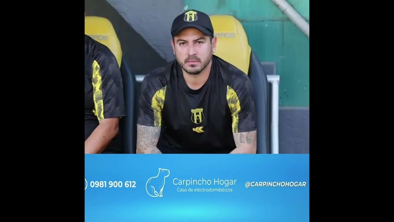 Conferencia de prensa de David Vargas DT de Guaraní, luego de la victoria ante Recoleta. 