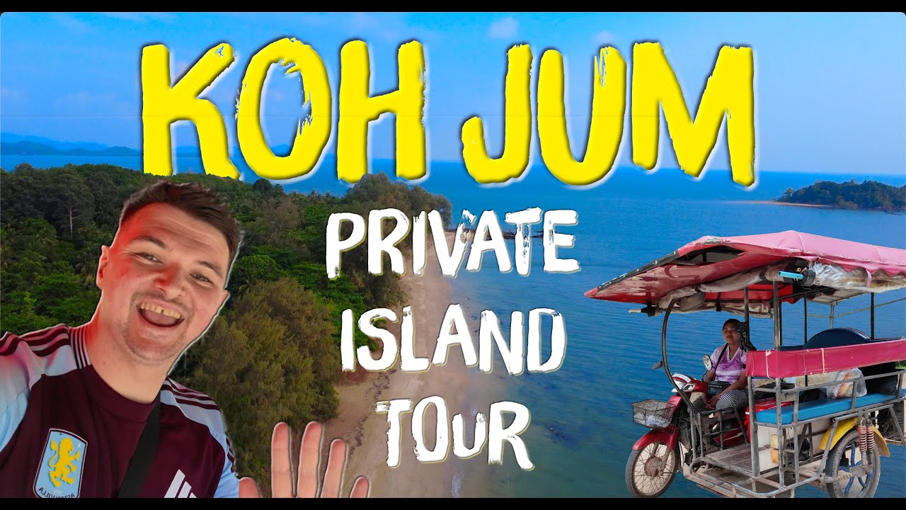Exploring Koh Jum’s BEST BEACHES in a TUK TUK! 🛺🏝️