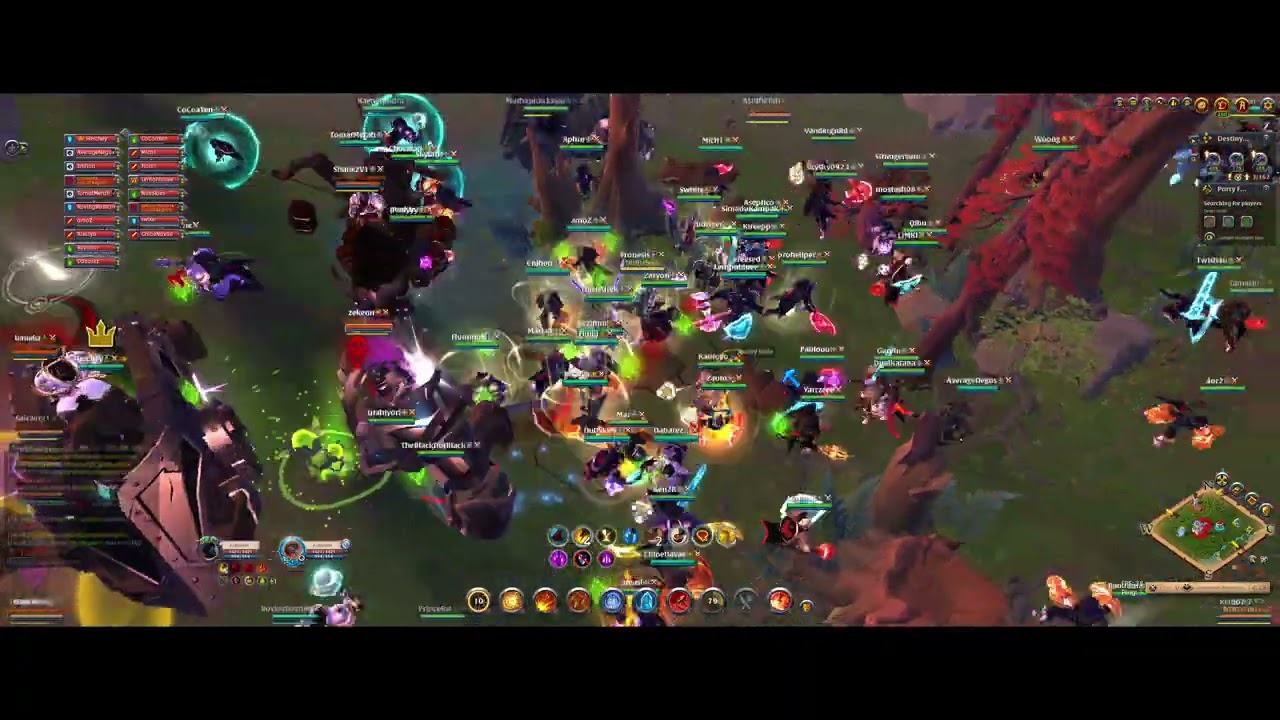 Pierce vs GOONS Alliance vs NAHEE Alliance (Longbow) 14UTC | Albion Online