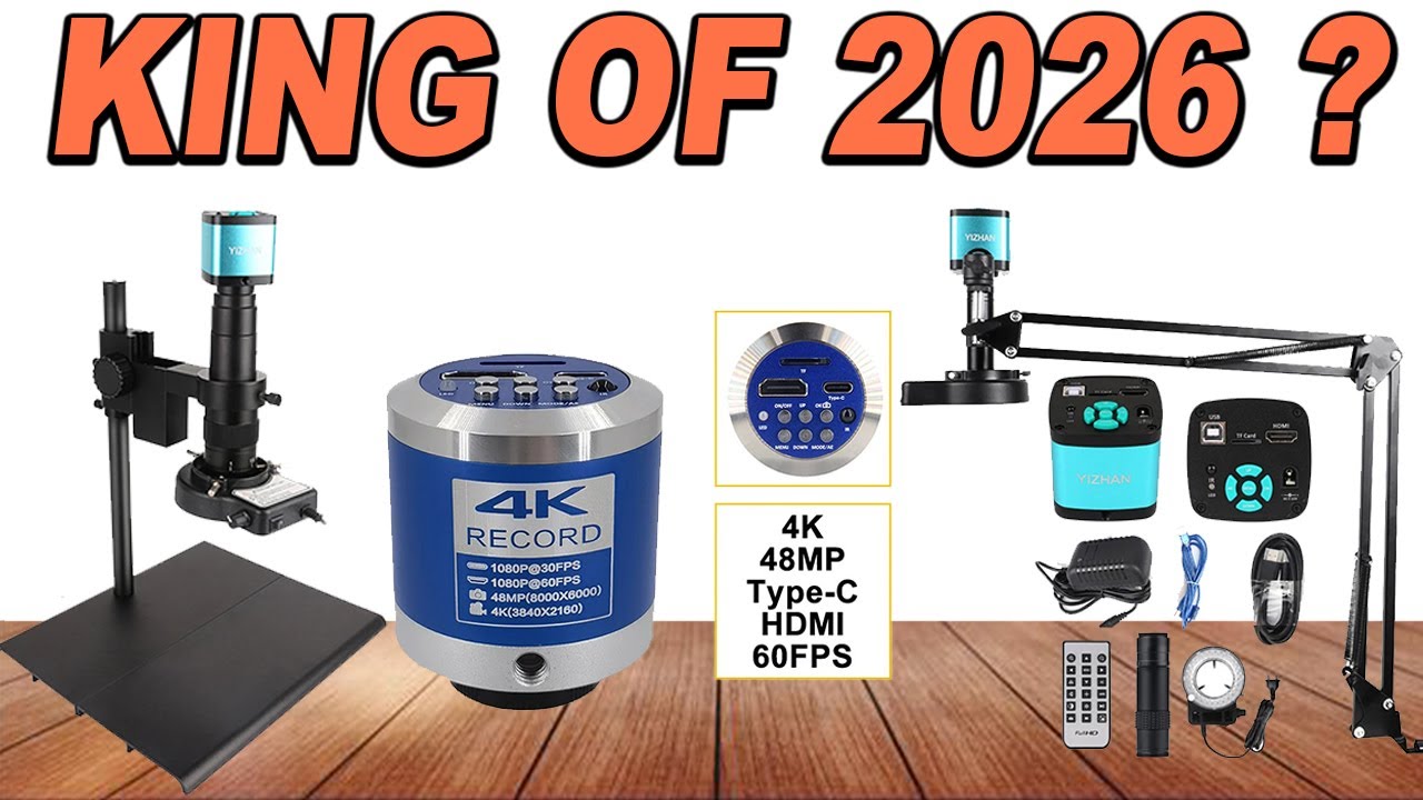 TOP 3 Best HDMI Microscope Cameras 2026 - High Resolution & Easy to Use