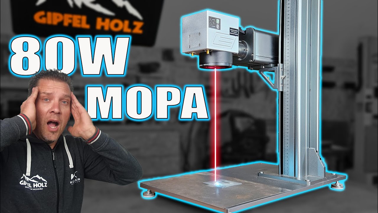 Schnelle Gravur auf Metall und Kunststoff mit einem MOPA LASER- Unterschied Faserlaser und Mopalaser