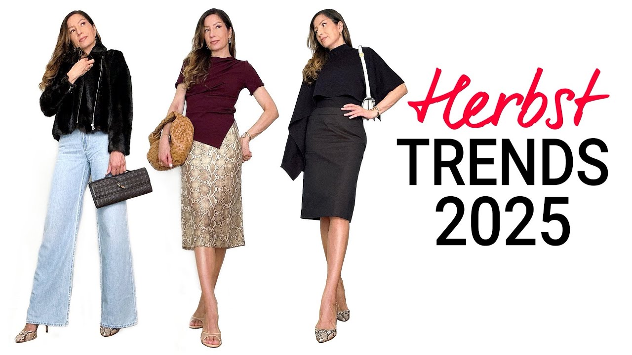 Die 9 gr&ouml;&szlig;ten TRENDS Herbst Winter 2025 26 & wie man sie im Alltag stylt