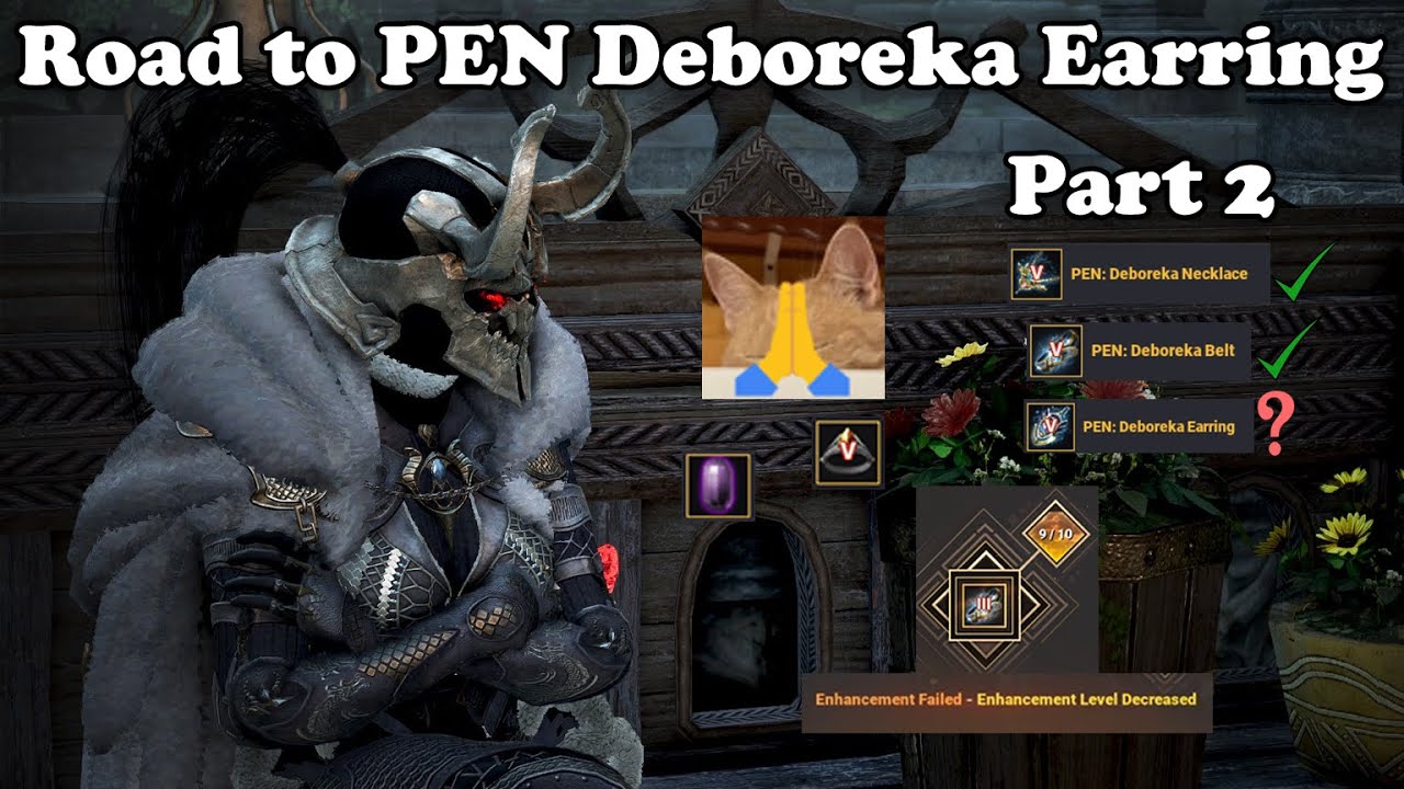 BDO | Road to PEN Deboreka Earring - Part Two - 2+ MONTHS GAMBA Highlights