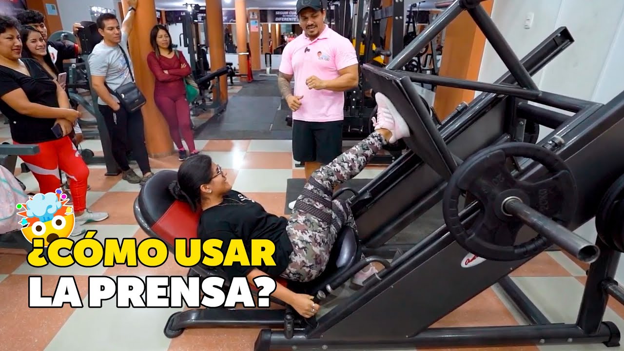 Cómo usar la prensa correctamente 🦵😲