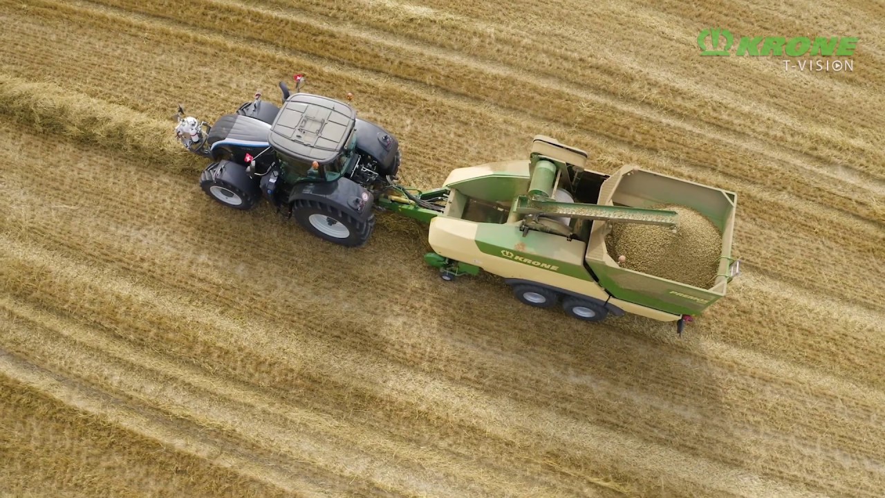 KRONE Premos 5000 – die mobile Pellet-Presse