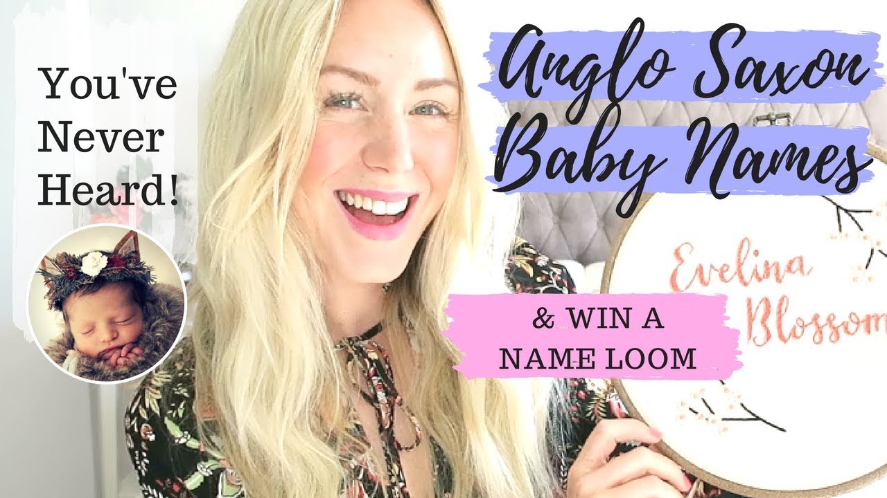 Rare Anglo-Saxon Baby Names You've Never Heard Before & GIVEAWAY | SJ STRUM