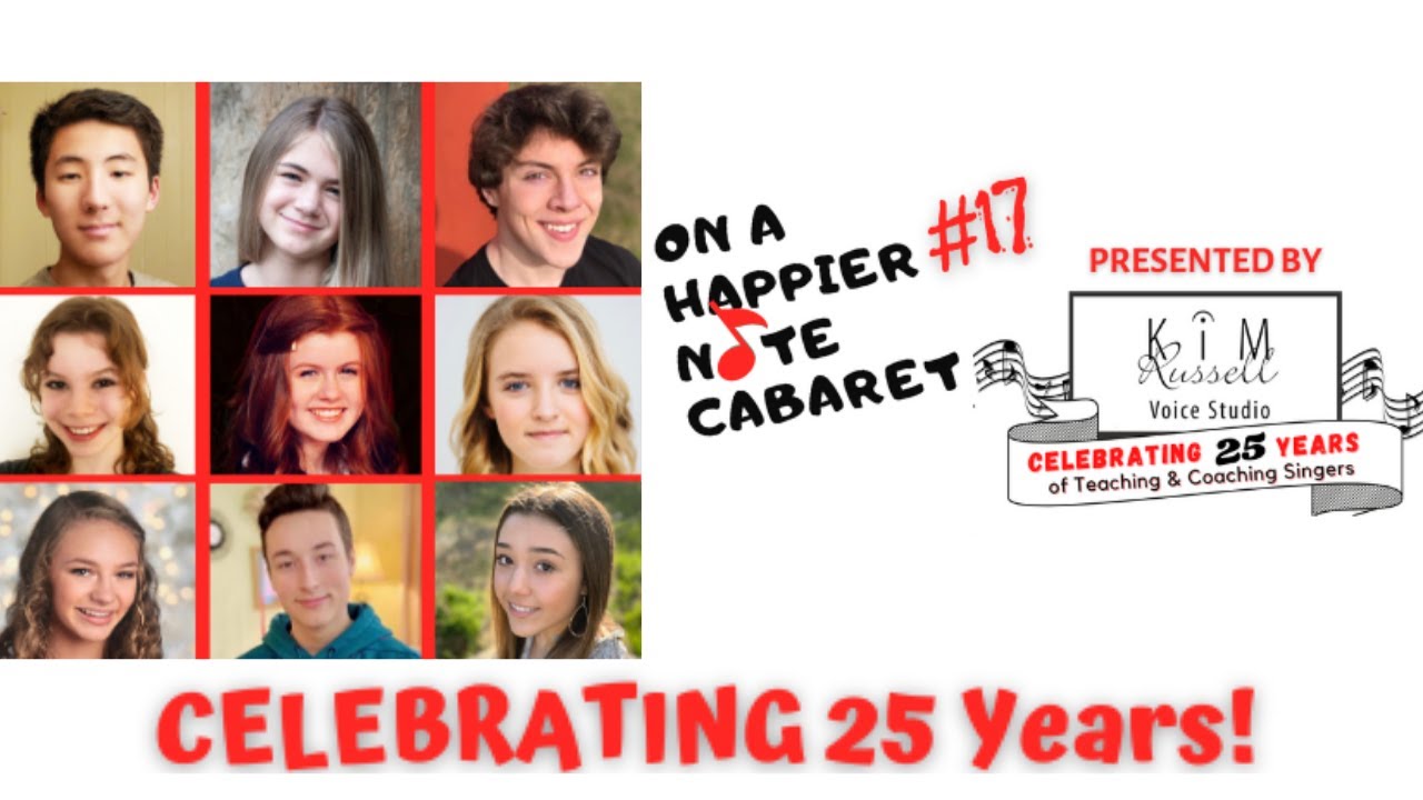 #17 On A Happier Note Cabaret - Celebrating 25 Years - 10/18/2020