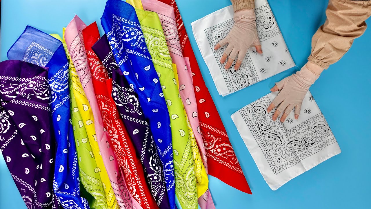𝗗𝗜𝗬 손수건 리폼 ♻️ 사은품으로 받은 손수건 재활용 방법✂️Awesome DIY Idea with handkerchief and old clothes🌟