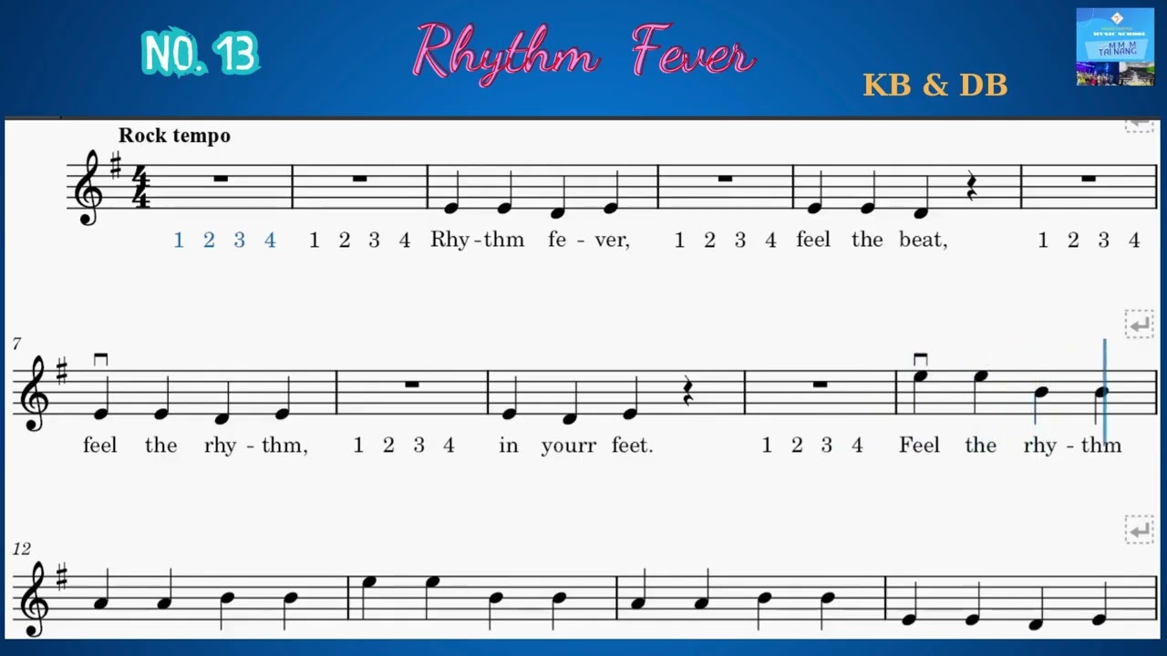 No.13 Rhythm Fever I Fiddle Time Joggers I Backing track & Sheet Violin I Ngo Thanh Phuong