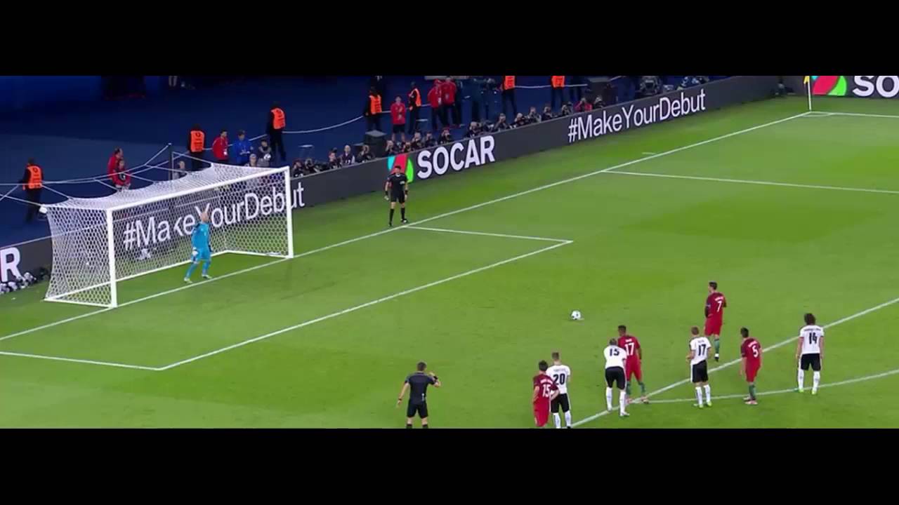 Cristiano Ronaldo Elfmeter  Portugal vs. Österreich