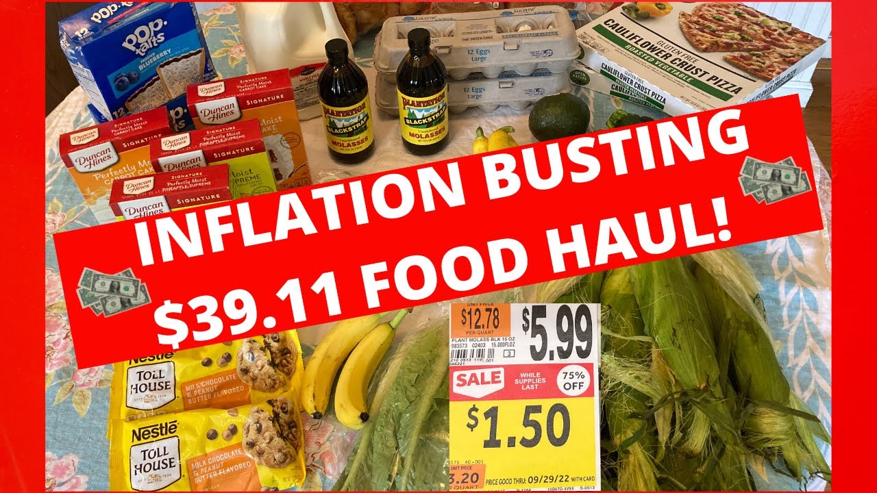 INFLATION BUSTING FOOD HAUL! SAVE MONEY! FRUGAL LIVING!
